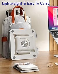 Swivel Laptop Stand for Desk, Adjustable Laptop
