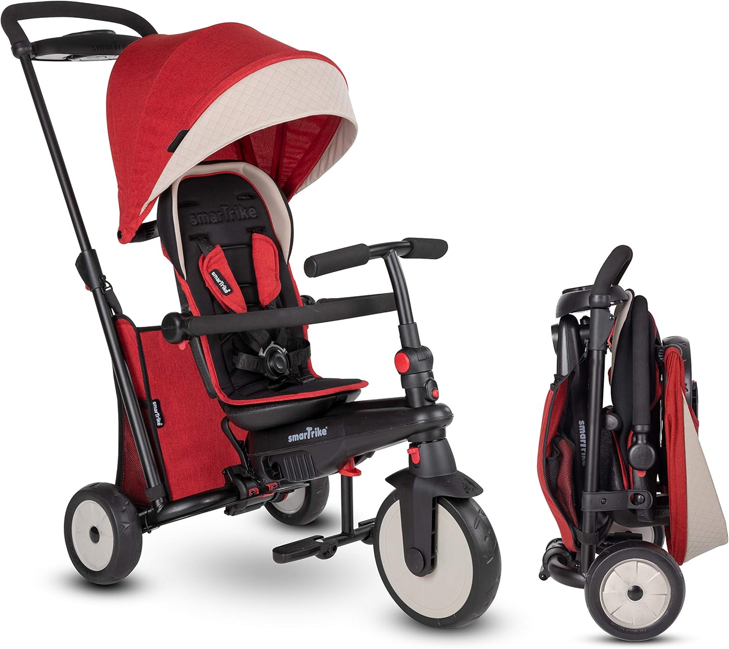 smartrike str5 tots 7 in 1 folding trike fox