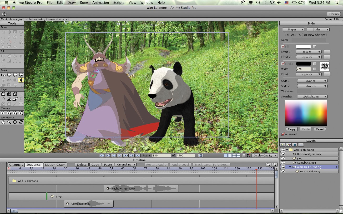 Anime editing software