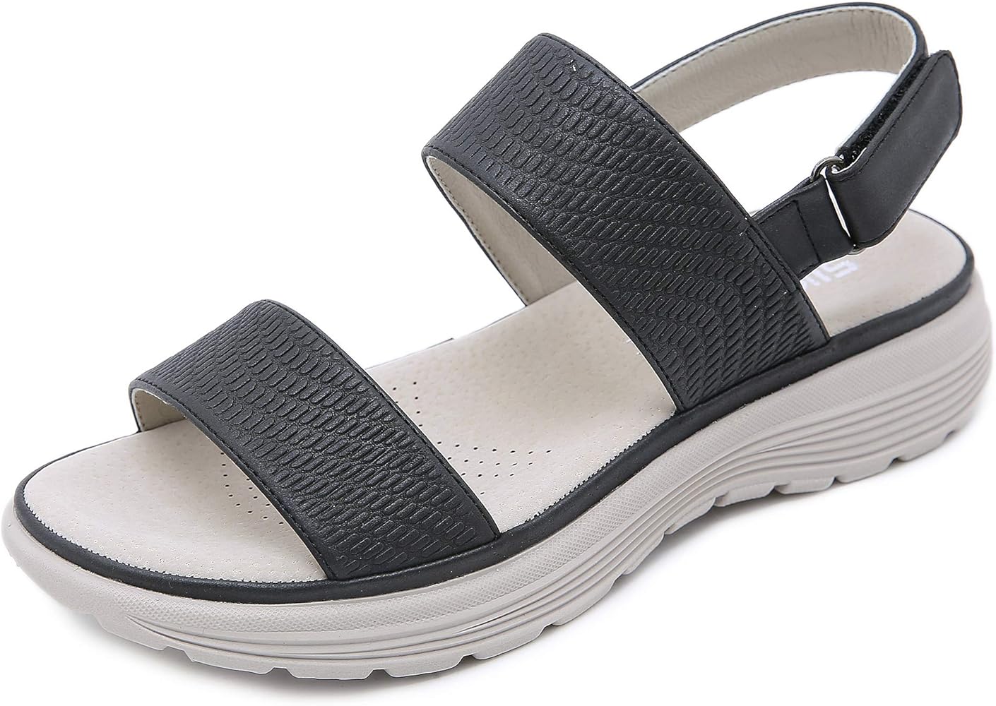 ladies black velcro shoes