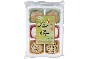 Mong Lee Shang Assorted Mochi, Variety Pack, Mixed Assortment, Mochi, Mochi Rice Cake, 7.7oz, 6 Pieces