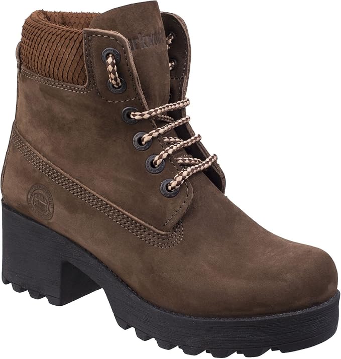 Darkwood Womens/Ladies Pine Water Resistant Heeled Walking Darkwood Womens/Ladies Pine Water Resistant Heeled Walking