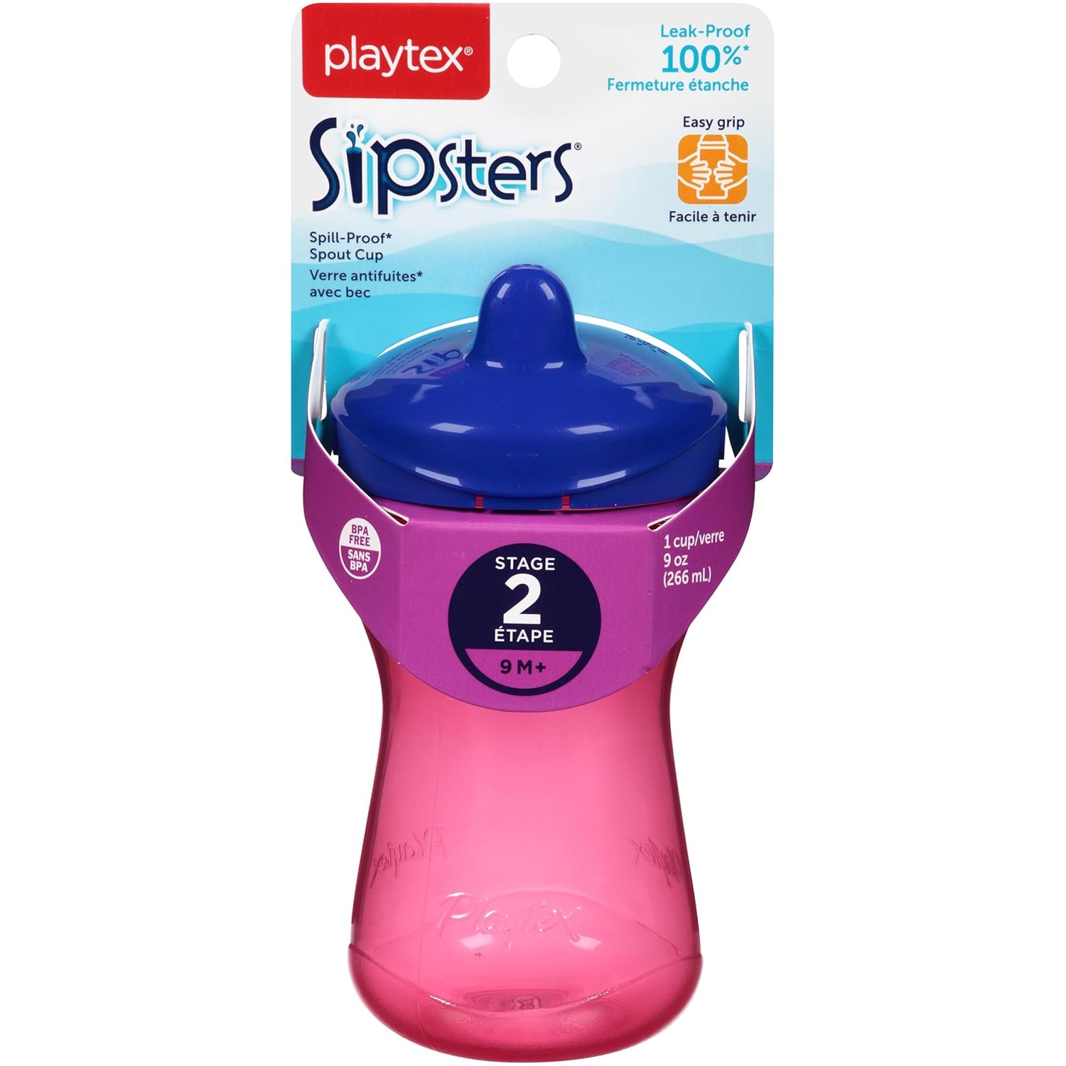 Sippy Cups & Mugs New Playtex Sippy Cups Sipster Stage 2 Spill Proff