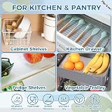 Hersvin Kitchen Drawer Liners 44.5cmx500cm Non-Slip EVA Waterproof Cupboard Mats view 7