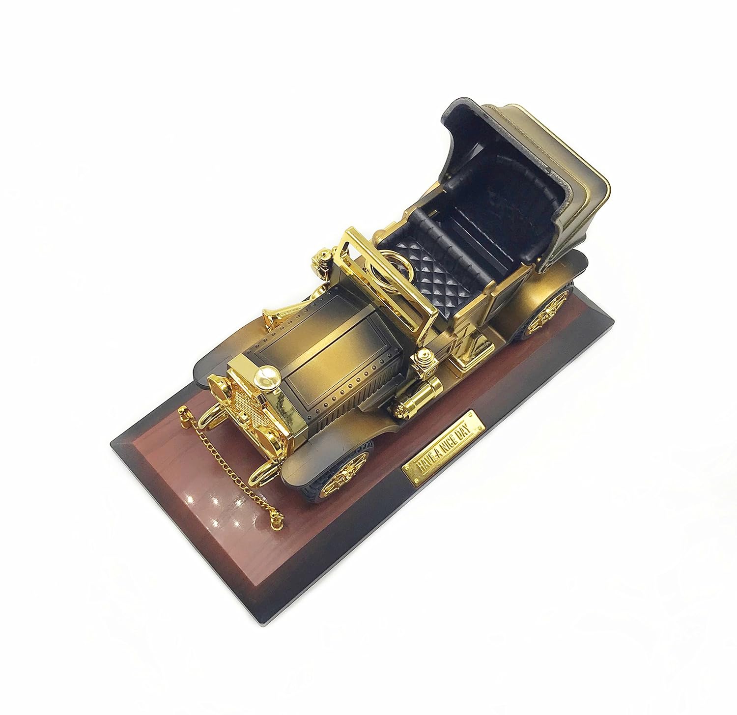 YMANX Bronze imitation classic car music box Musical Boxes & Figurines