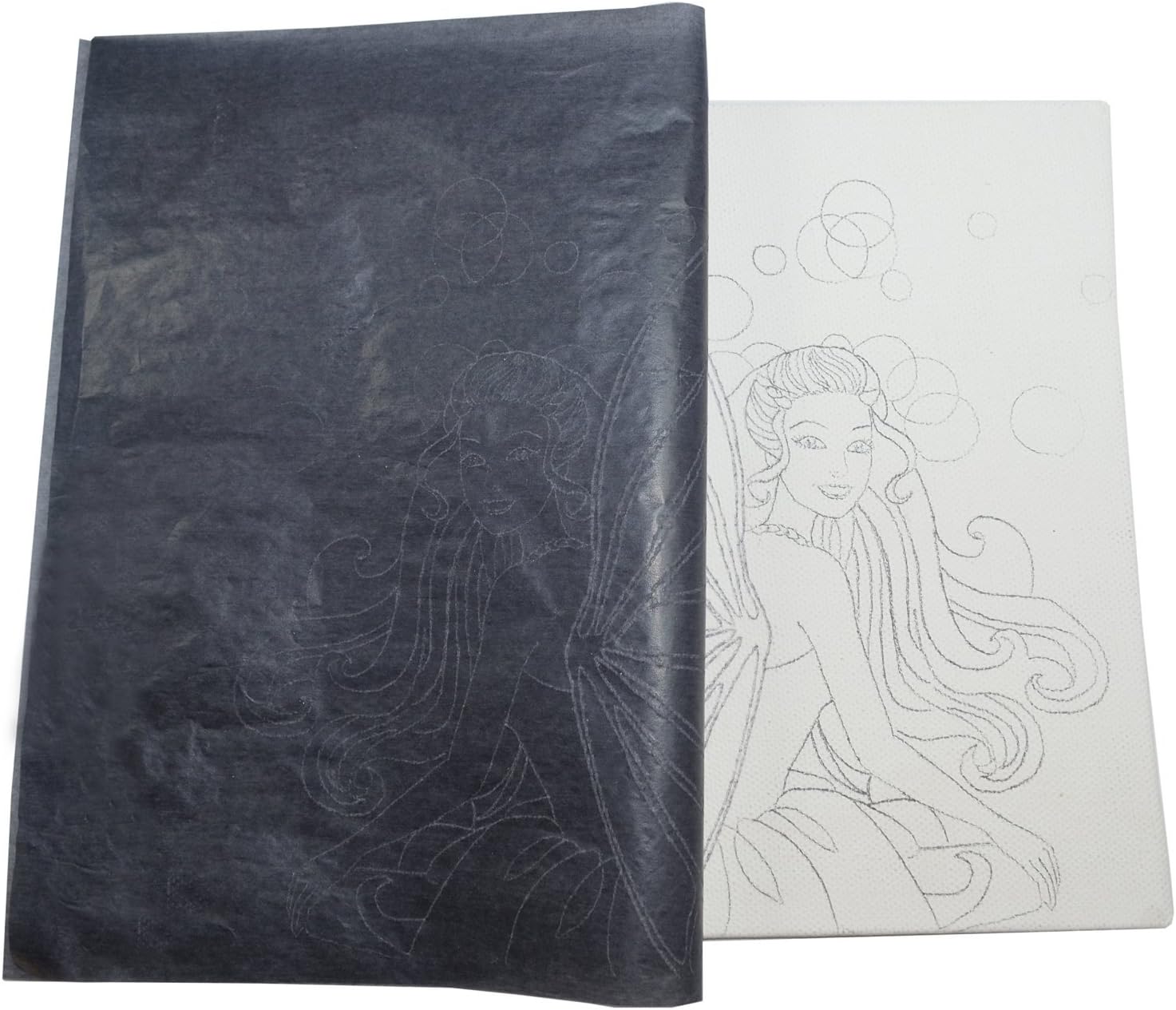 Graphite Transfer Paper - 18" x 24" - 10 Sheets - Waxed Carbon Paper for Tracing - MyArtscape (Black) - Image 5