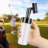 FUZVOL Golf Club Brush Groove Cleaner with Water Spray 2 Pack Green White view 6