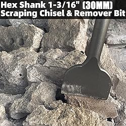 JACKCHEN 4 Inch Wide Tile & Removing Tile and Stone