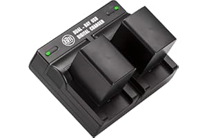 BM Premium 2 BP-828 Batteries and Dual Battery Charger for Canon VIXIA HF G40, HF G50, HF G60, HF G70, XA40, XA45, XA50, XA55, XA60, XA65, XA70, XA75, XA10, XA11, XA15, XA20, XA25, XF400, XF405