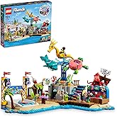 LEGO Friends Beach Amusement Park 41737 Building Toy Set, A Technical Project for Older Kids Ages 12+, with Spinning Carousel, Wave Machine and Shooting Gallery Game