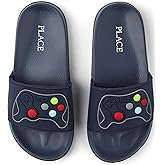 The Children's Place boys Boys Everyday Slip on Slide Sandals