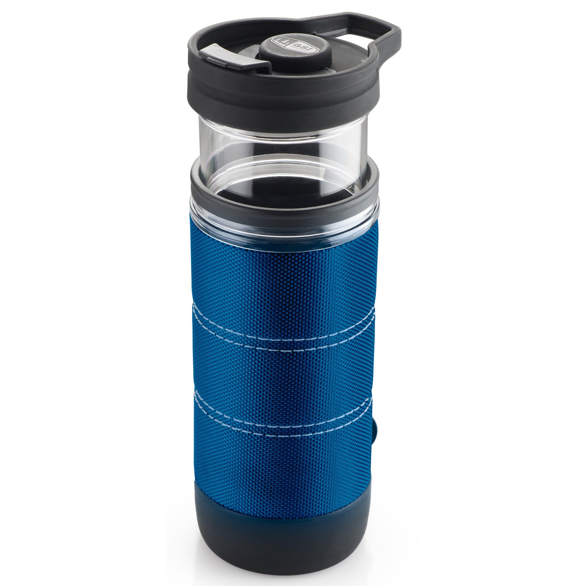 GSI Outdoors Commuter JavaPress, French Press Coffee Mug, Superior