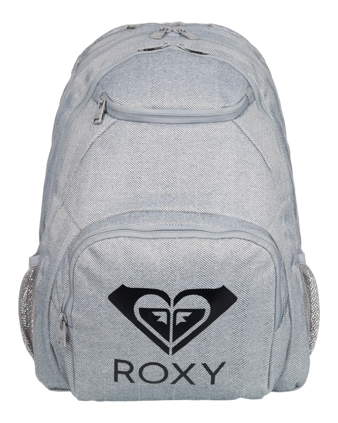 Roxy Women's Shadow SWELL Solid Logo Backpack, Heritage Heather, One Size