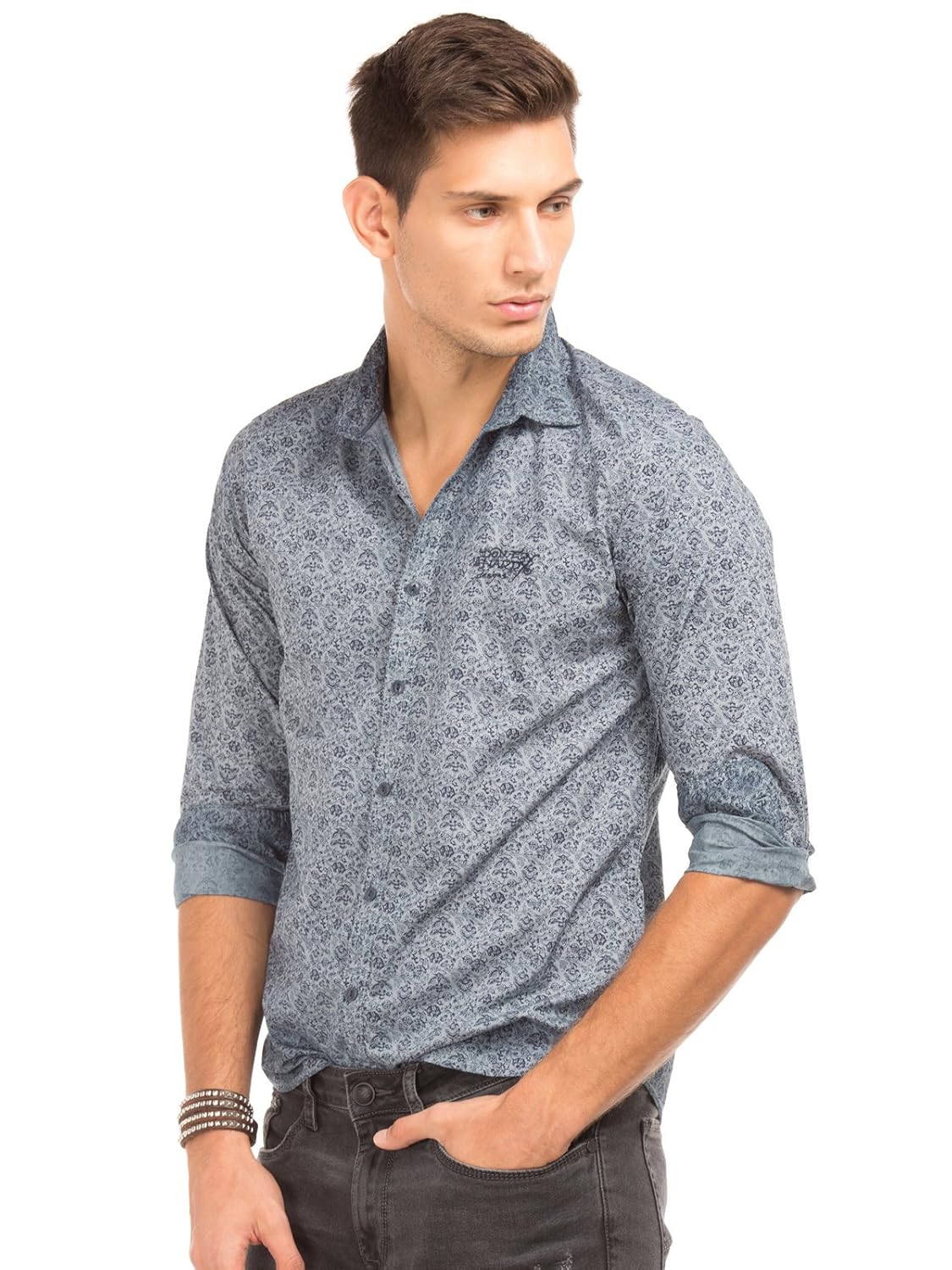 ed hardy men's dress shirt