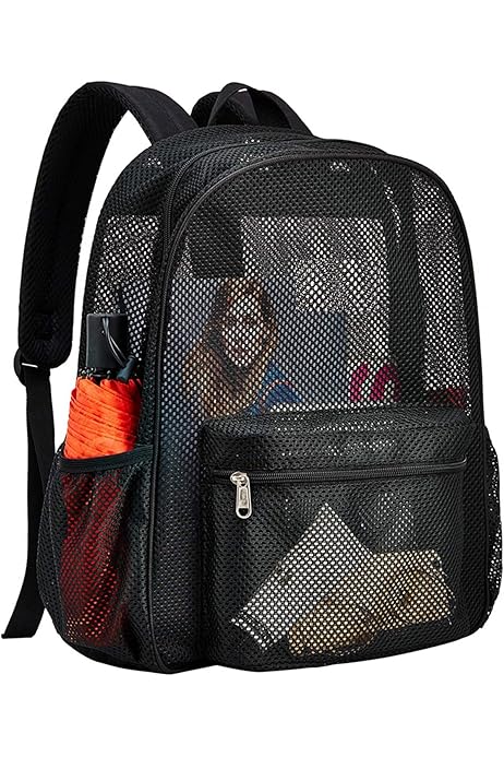 heavy duty mesh backpack