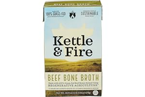 Kettle & Fire Regenerative Agriculture Beef Bone Broth, 16.9 OZ