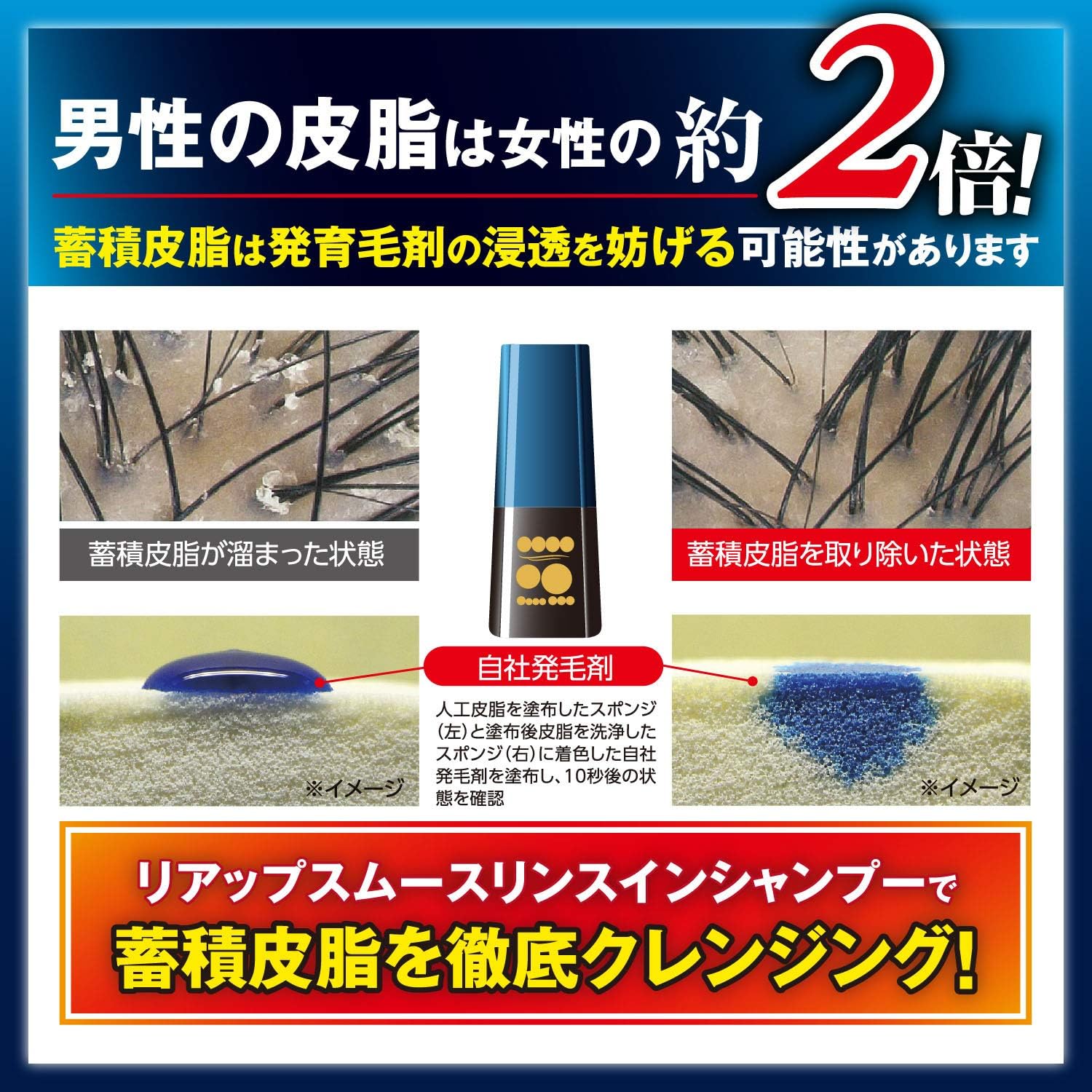 Amazon リアップスムースリンスインシャンプー 400ml リアップ 育毛 養毛用シャンプー 通販