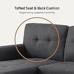 Lilola Home Convertible Sectional Sleeper Sofa Bed