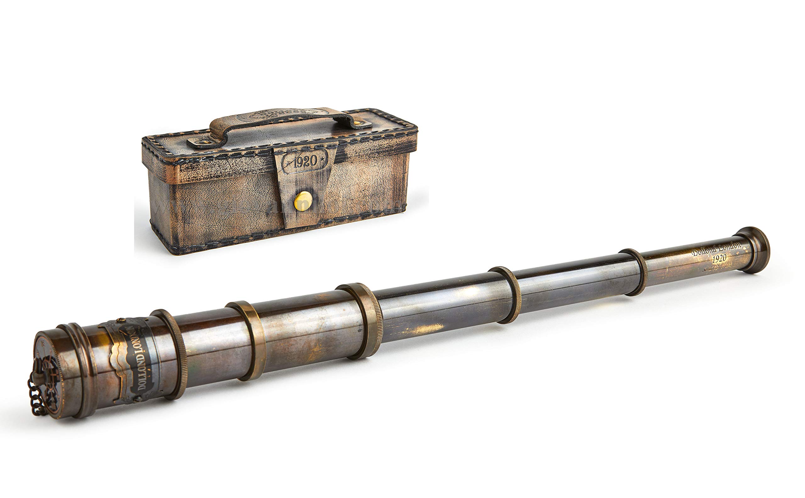 V.Empire Handmade Vintage Telescope | Functional Spyglass and Collectible For Kids and Adults | Gift for Him