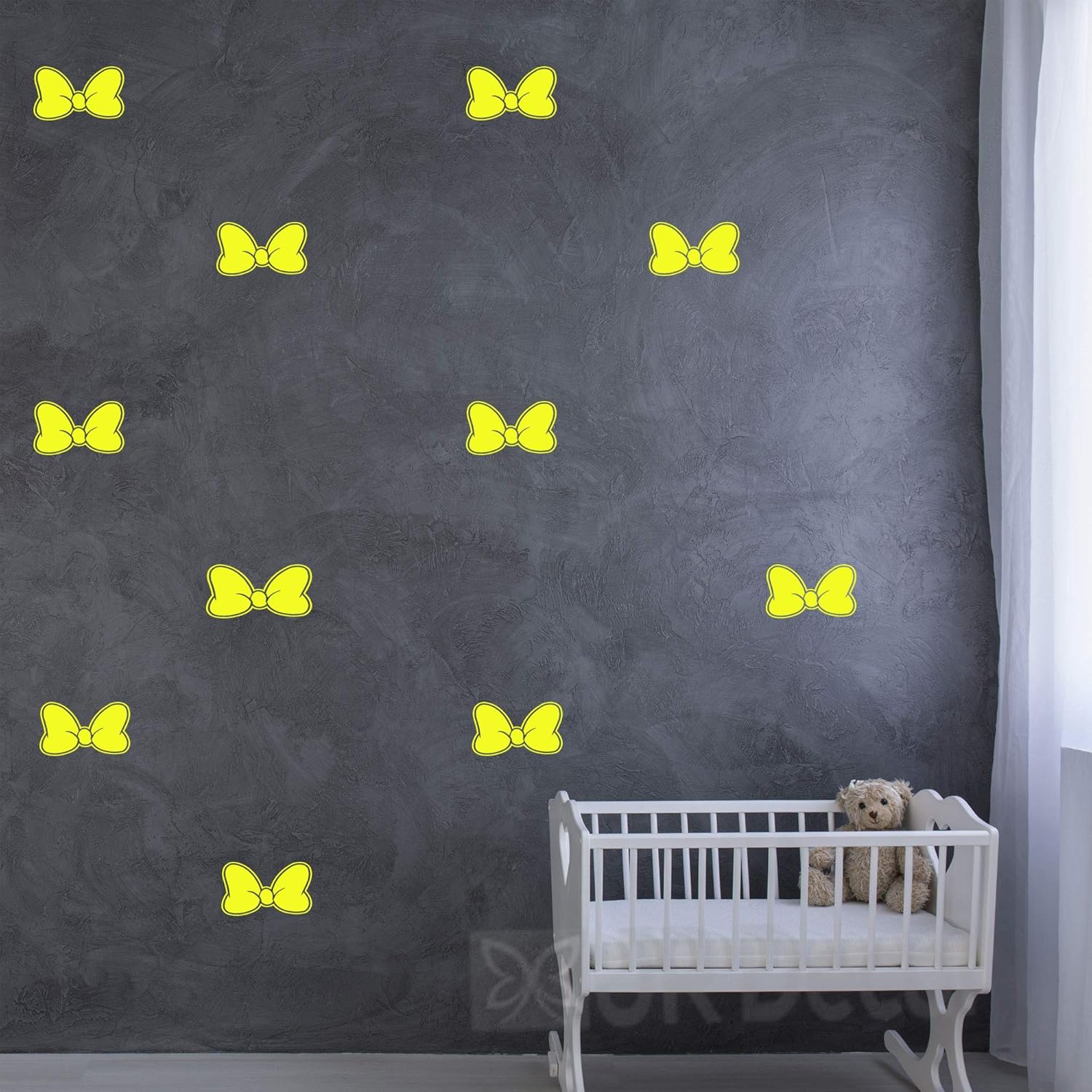 minnie mouse nursery wall decor