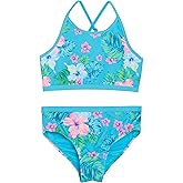 Lands' End Girls' Swim UPF 50+ Adjustable Strap Bikini Set