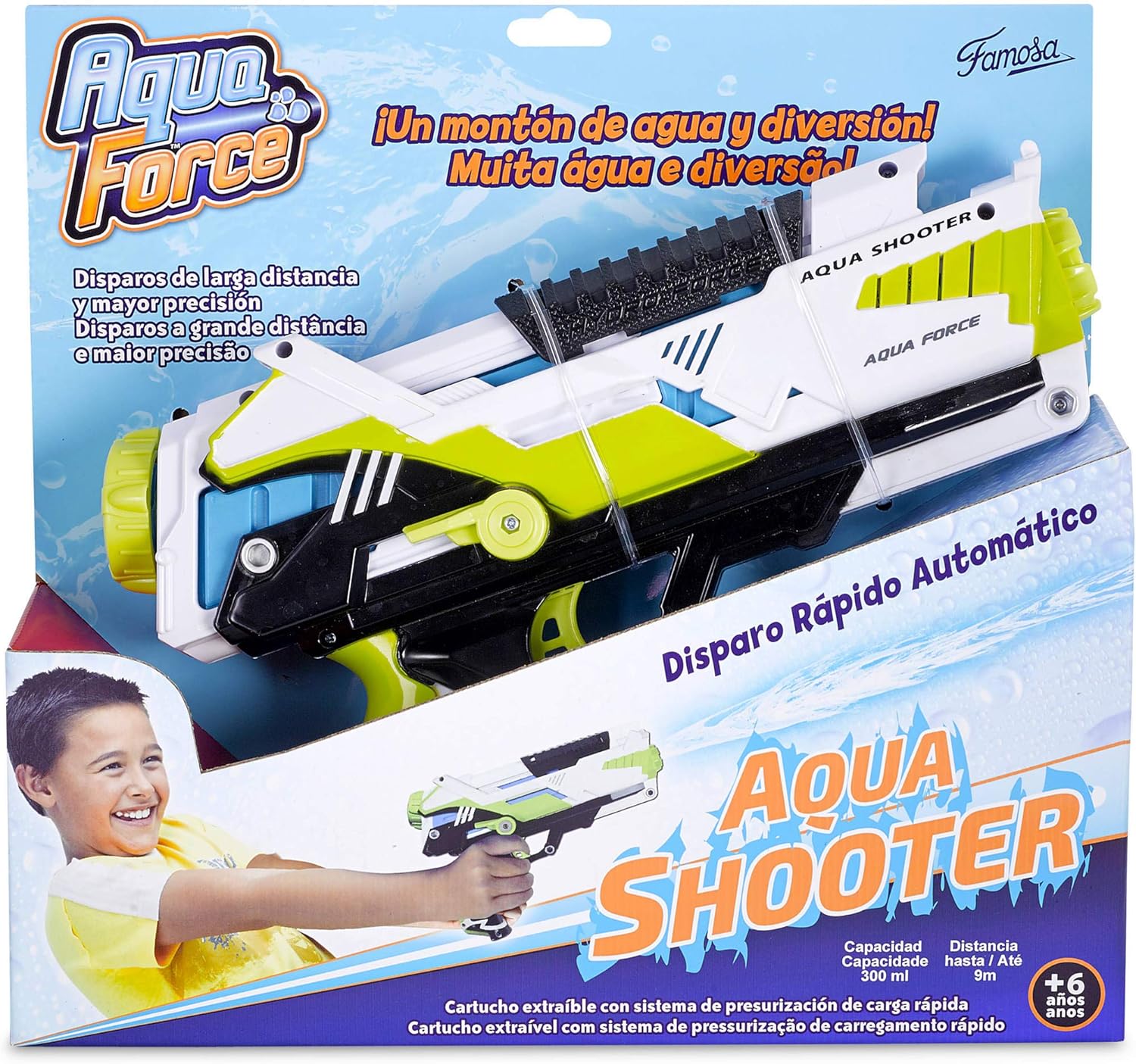 pistolas de agua aqua force