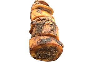 K9 Connoisseur Beef Marrow Dog Bones for Small Breed Dogs USA Made Natural Long Lasting Single Ingredient Doggie Delight Filled Bone Slice Chew Treat Best for Dogs Or Puppies Upto 15 Pounds - 1 Pack