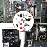 HAOCHEN 332 Pcs PC Computer Motherboard Screws and Standoffs Laptop Hard Drive view 6