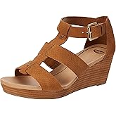 Dr. Scholl's Shoes Women's Barton Wedge Platform Sandal,Saddle Snake Print,9
