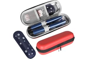 Insulin Cooler Travel Case Small Medicine Cooler Box for Diabetic Supplies Red Insulin Pen Storage Compact With One Ice Pack 