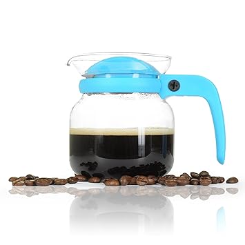 YOUZiNGS Café de Jarra pequeña de Cristal 350 ML (0,35 l ...