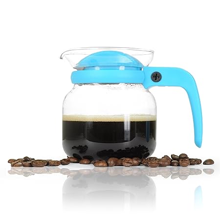 YOUZiNGS Café de Jarra pequeña de Cristal 350 ML (0,35 l ...
