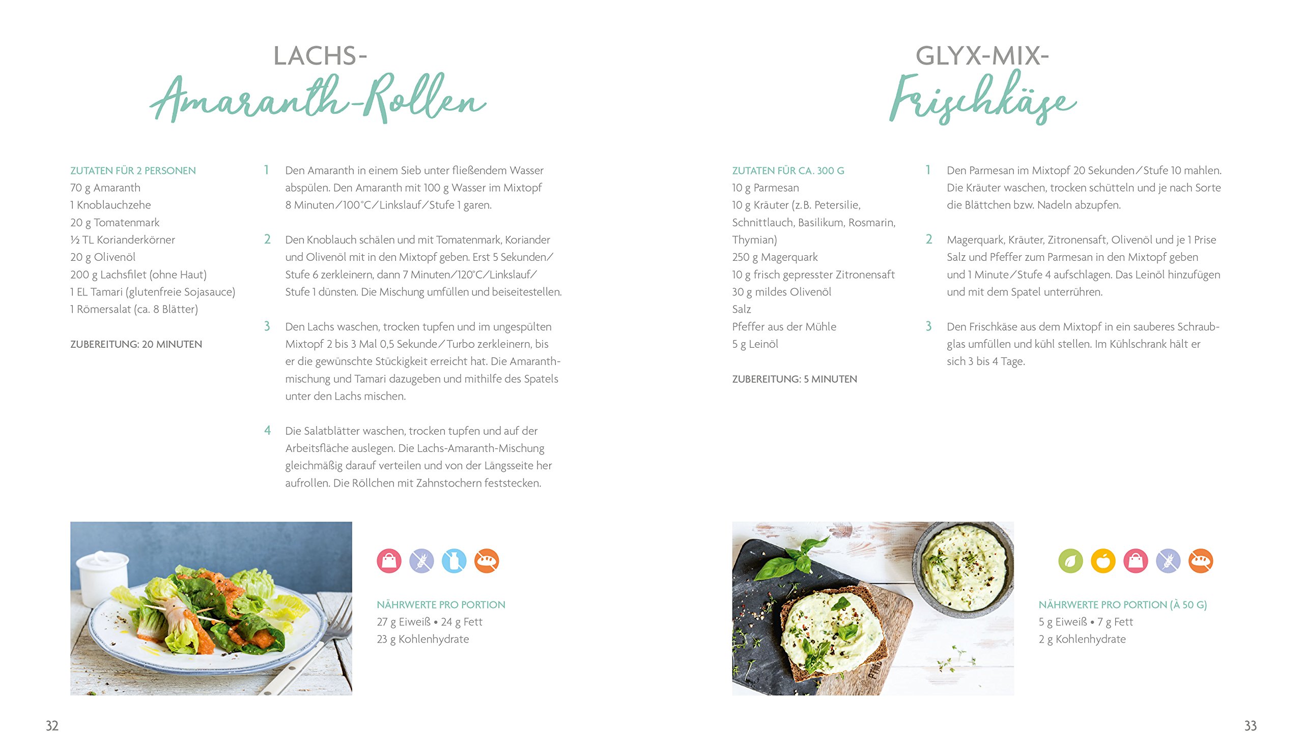 Glyx Mix Abnehmen Mit Dem Glyx Diat Prinzip 80 Rezepte Aus Dem Thermomix Grillparzer Marion 9783898837521 Amazon Com Books