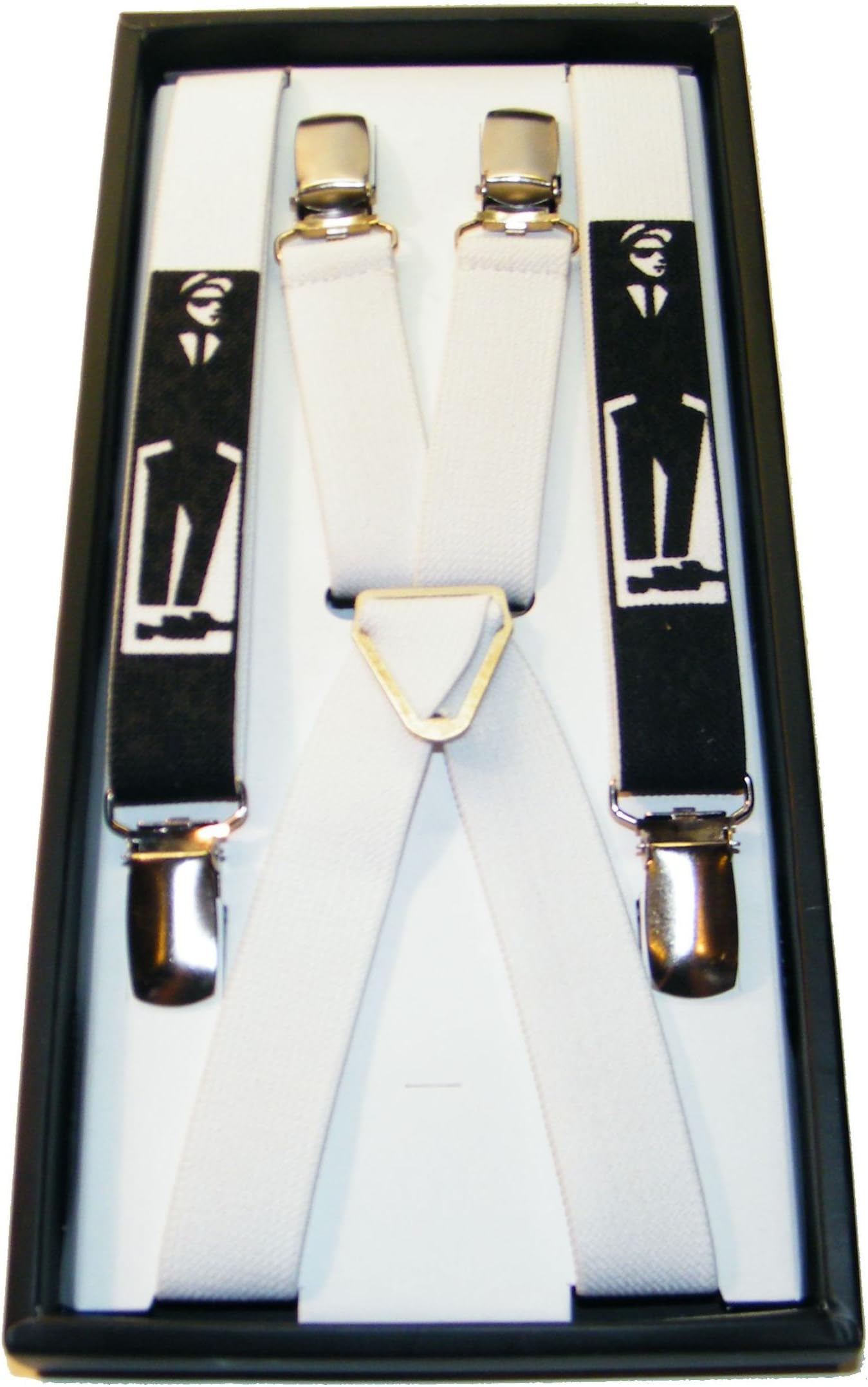 Mens Walt Jabsco 2 Tone Braces, 20mm Skinhead & Rudeboy by Toots Clothing