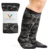 Viasox Compression Socks for Women and Men, Knee High Socks 12-15 mmhg Circulation Support for Flight, Travel, Daily