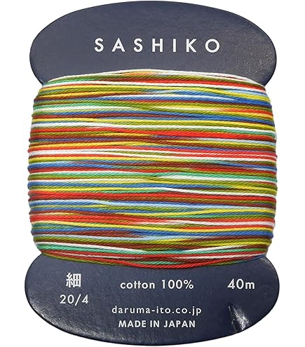 Olympus Kogin Sashiko Thread - Brown #736 Japanese Embroidery Thread