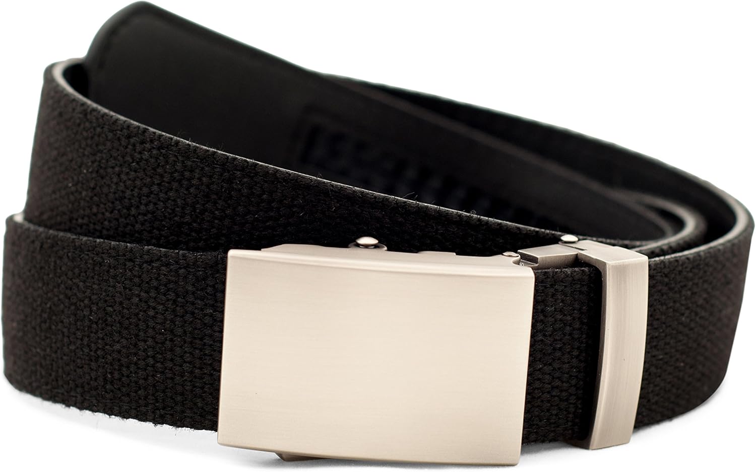 Anson Belt & Buckle Men's 1.25" Classic Gunmetal Buckle with Black