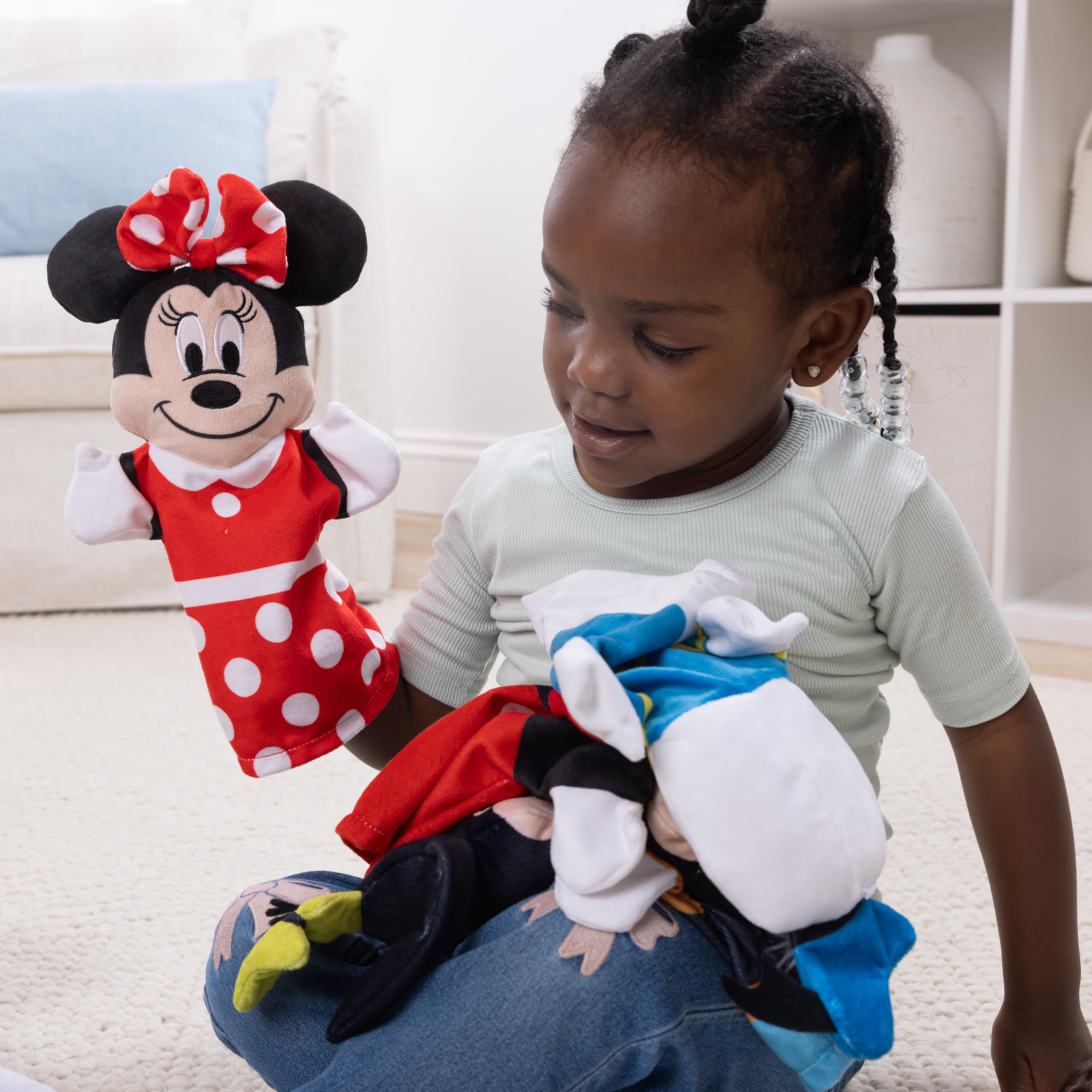 Melissa & Doug Disney Mickey Mouse & Friends Soft & Cuddly Hand Puppets