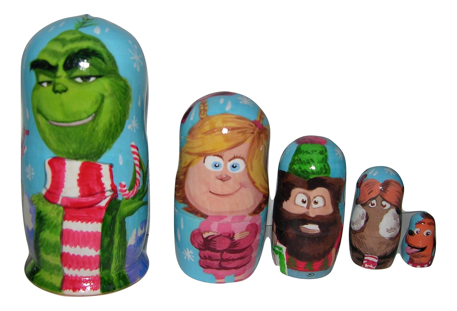 grinch nesting dolls