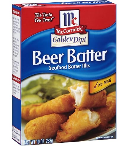 Amazon.com: McCormick Golden Dipt Tempura Seafood Batter Mix, 8 oz