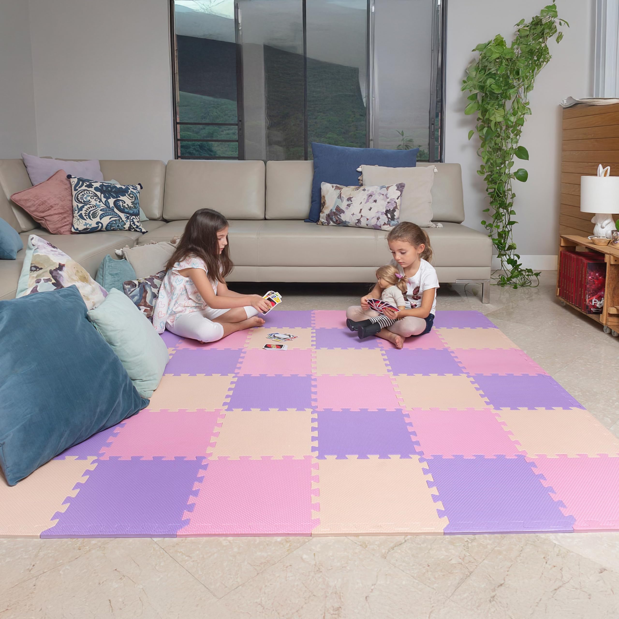 MioTetto Foam Floor Tiles for Kids - Non-Toxic