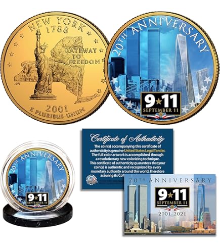 Amazon.com: Merrick Mint World Trade Center 9/11 20th Anniversary