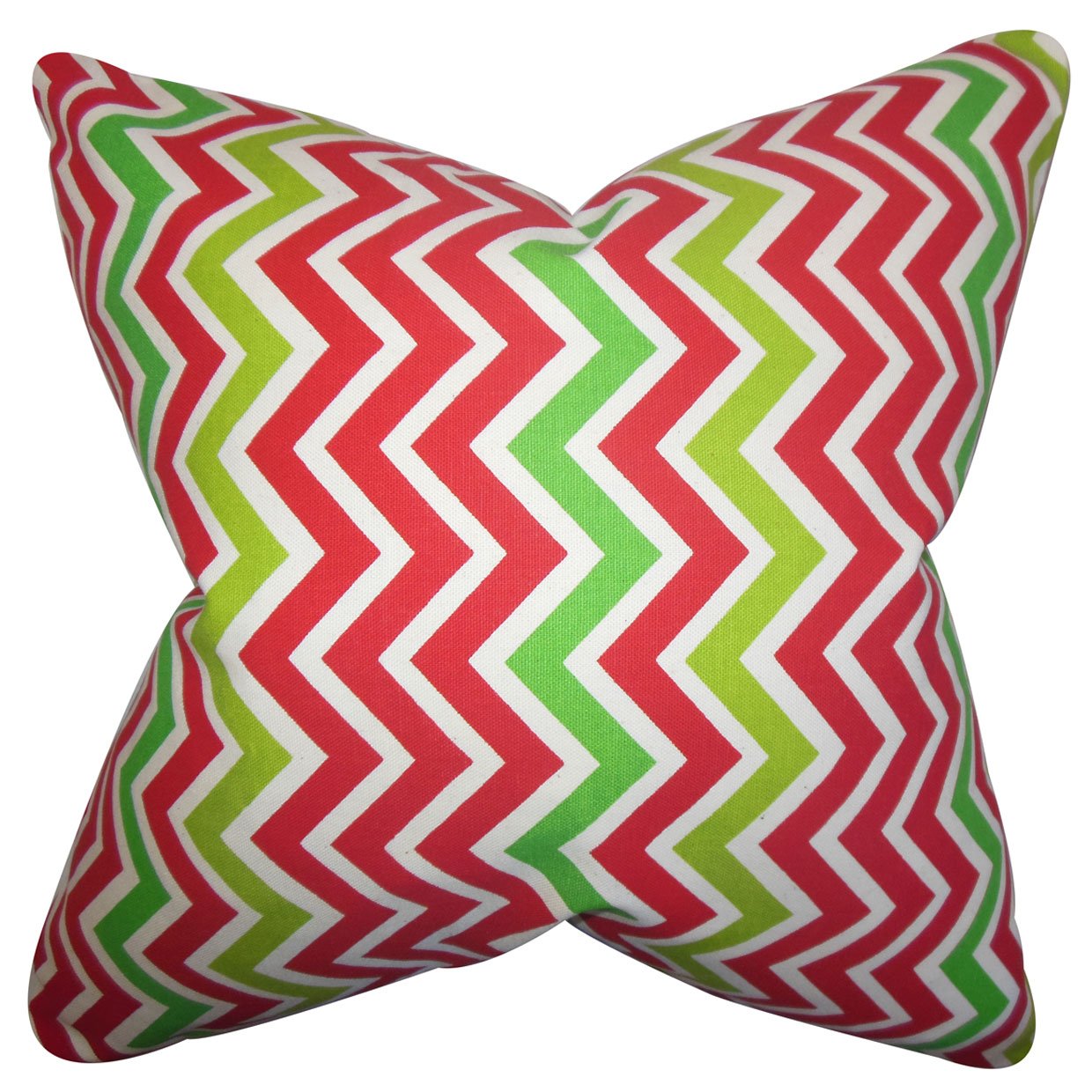 Pink The Pillow Collection Howel Zigzag Pillow