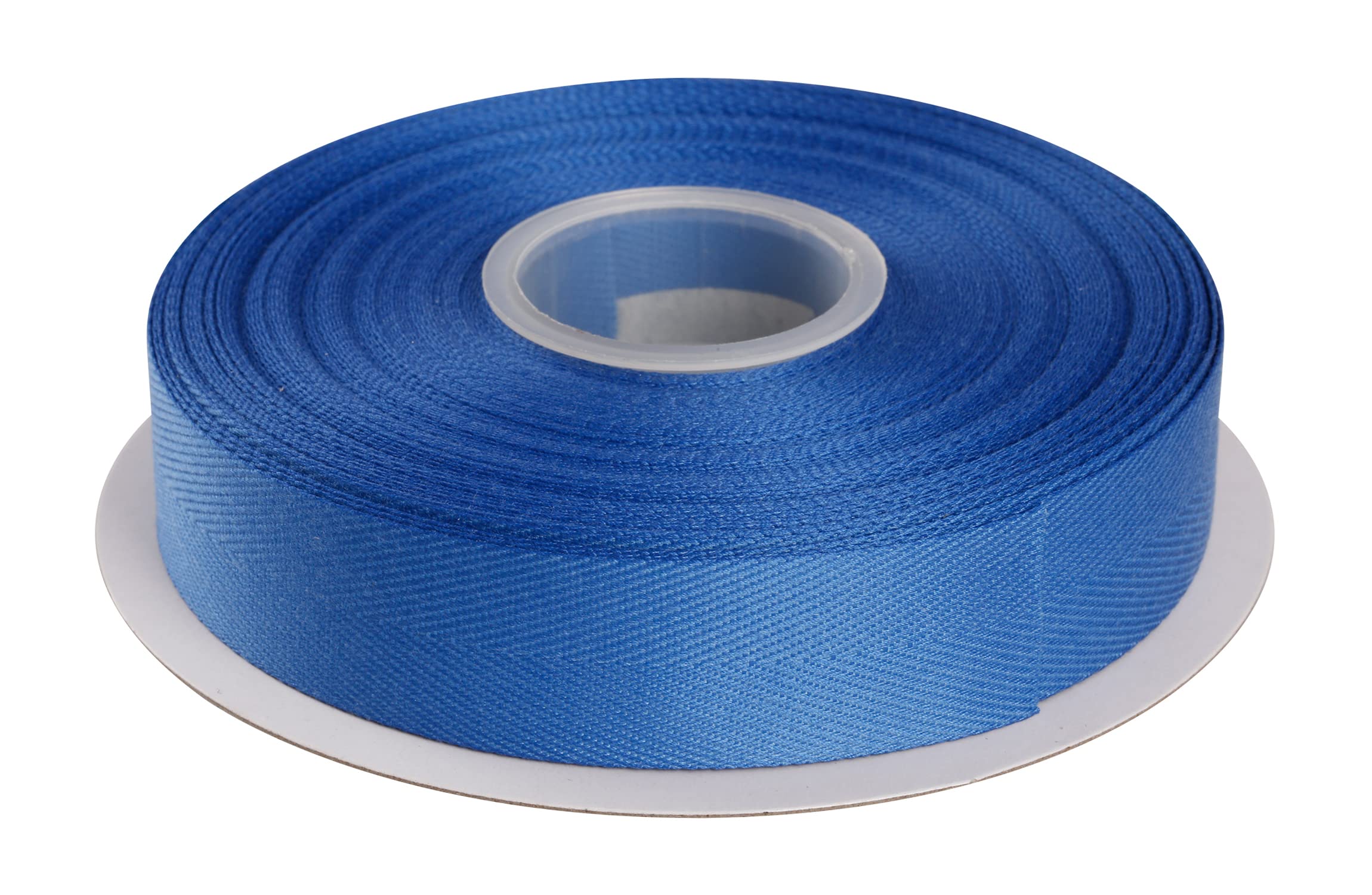 Joycrosso Herringbone Tape Twill Ribbon Soft Handle, Great for Gift Wrapping Craft Sewing, 25mm x 22 Meters - Royal