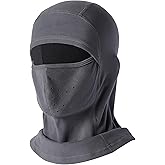 Winter Balaclava with Breathable Holes for Men & Women - Windproof Fleece Face Mask & Neck Warmer for Cold Weather Sports