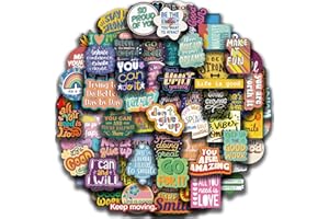 100Pcs Motivational & Inspirational Stickers for Teens Adults, Positive Affirmation & Quote Reward Stickers Encouraging Gift 