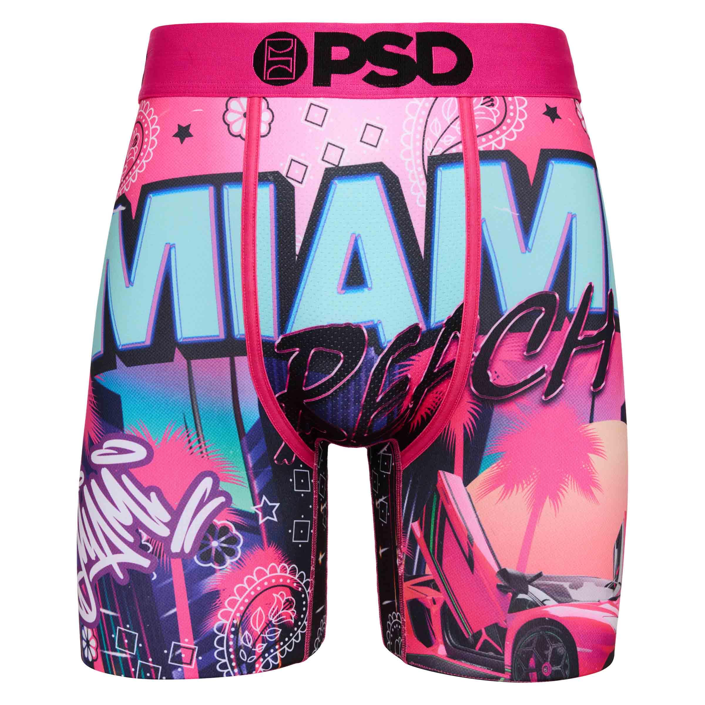 Mua PSD Underwear Mens Boxer Briefs - Miami Florida, Standard Length ...