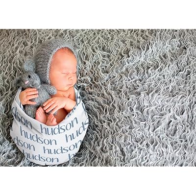 Personalized Baby Blanket With Name - Custom Flannel Blanket For Boys, Newborns, Kids - Perfect Gift For Baby Showers - View #4