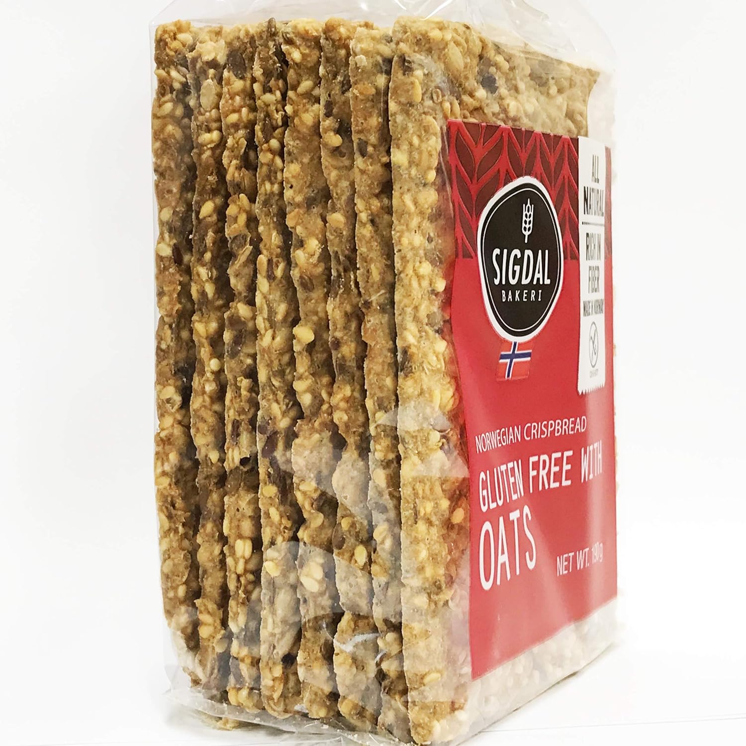 Amazon Sigdal ノルウェー産クリスプブレッド ３種類 オーツ キヌア ライ麦 スペルト 190g 3 Sigdal 健康食品 通販