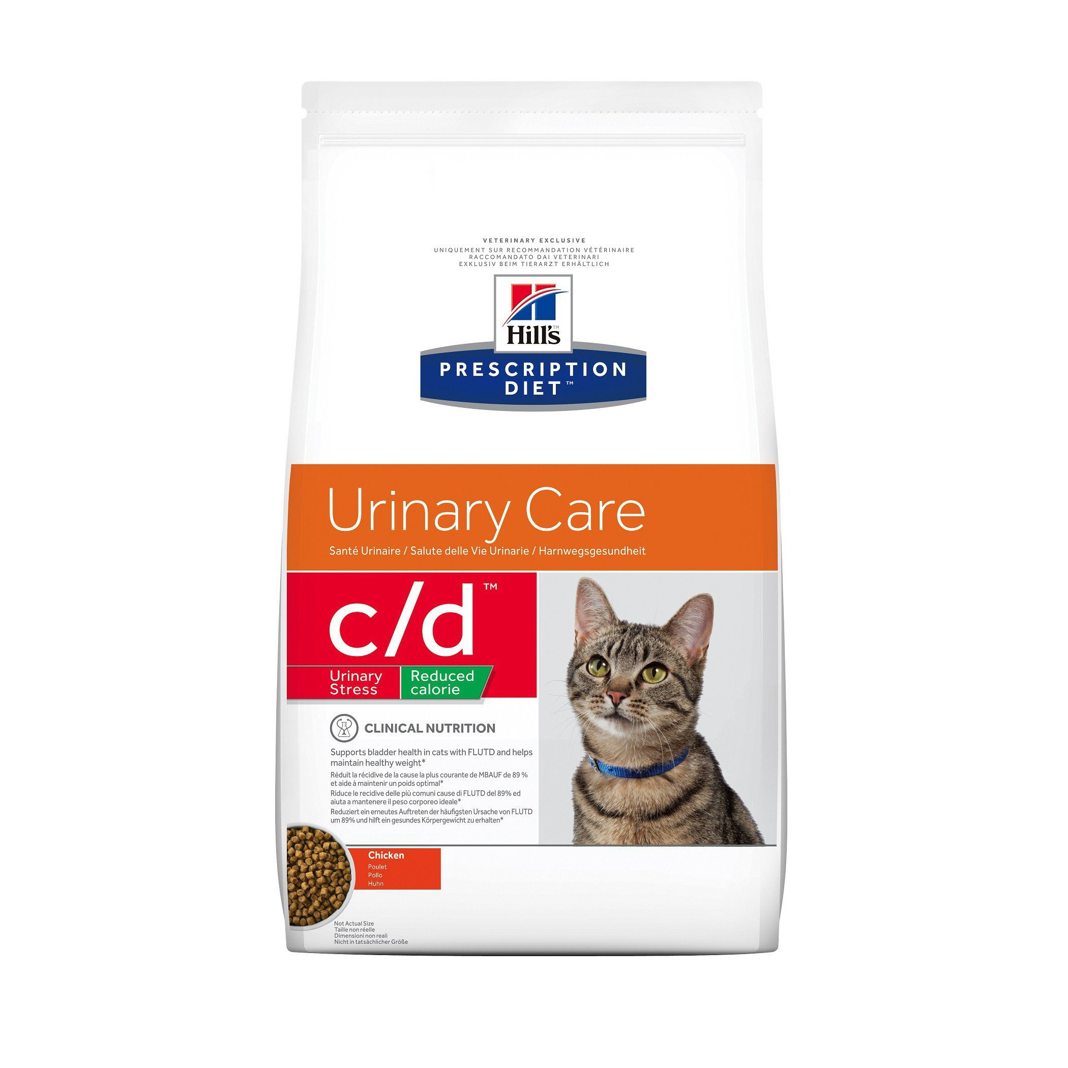 Hill's Prescription Diet Feline c/d Urinary Stress Reduced Calorie 1.5 kilogram